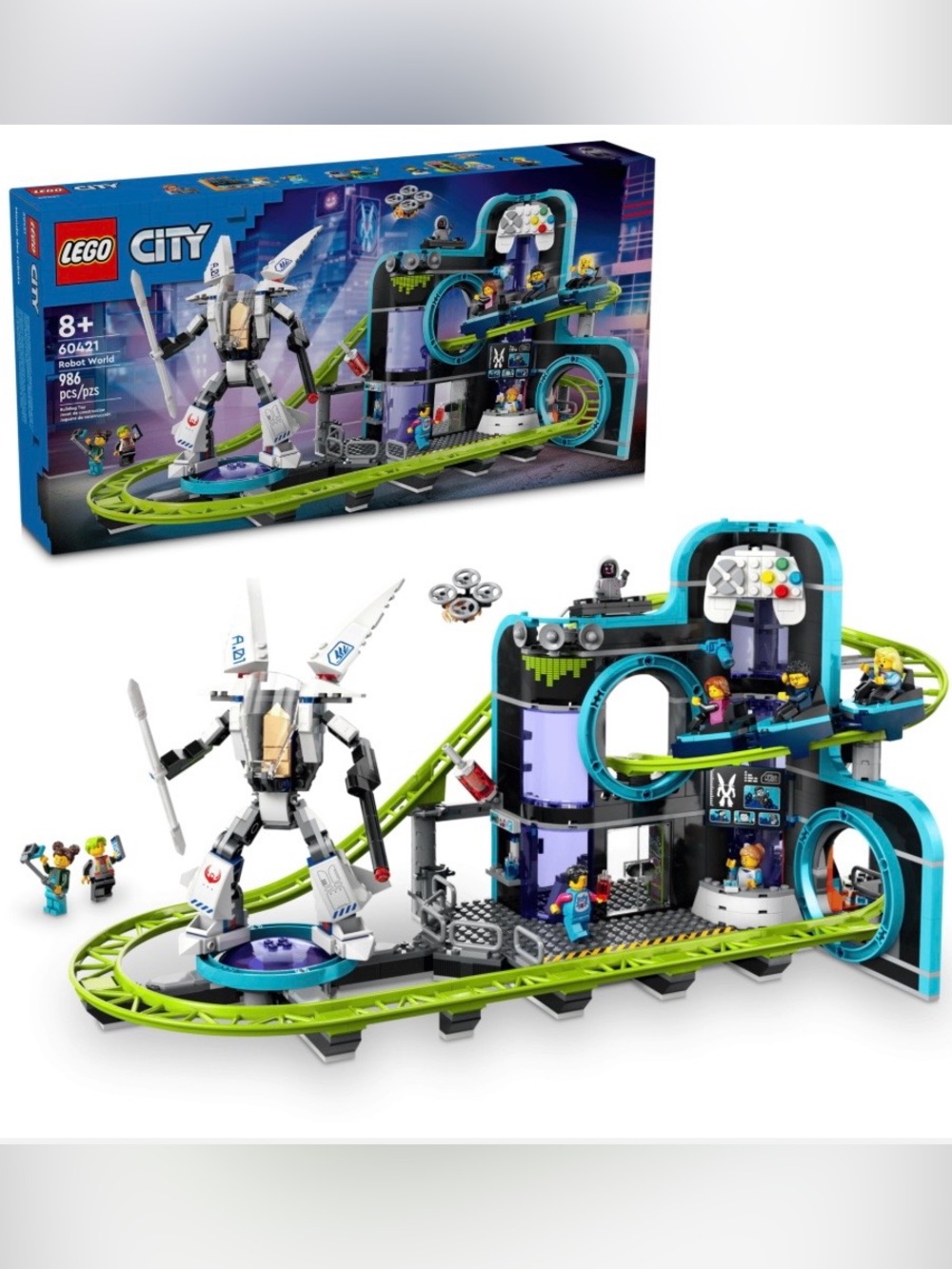 New LEGO CITY 60408 Car Transporter Factory Sealed New in Box Retired
